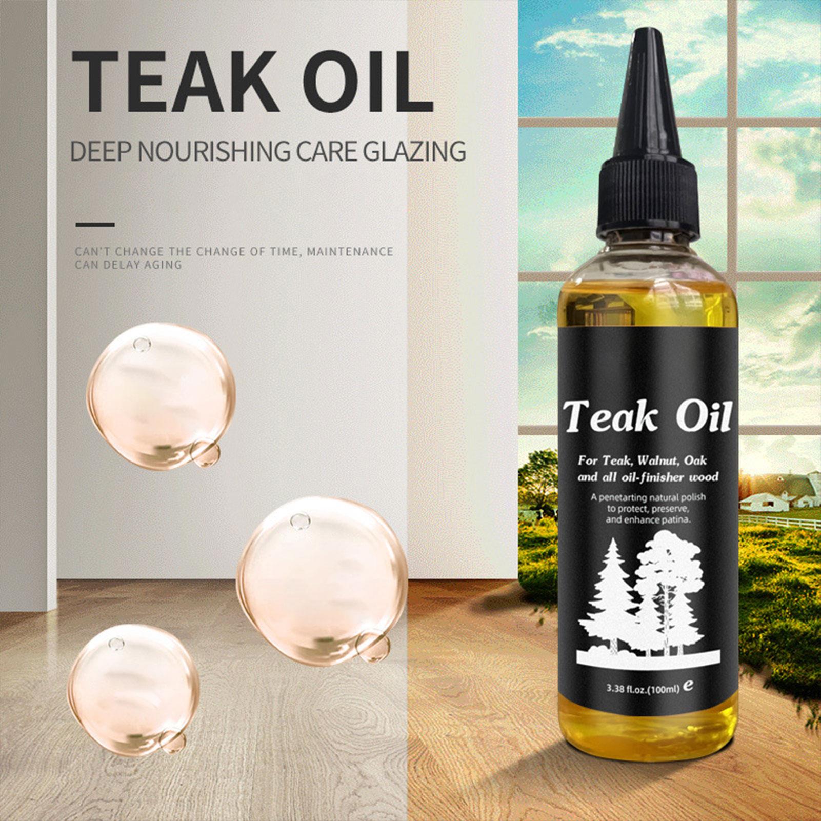 Outdoor Furniture Oil Teak - 100ml Furniture Oil Wood Polish Furniture