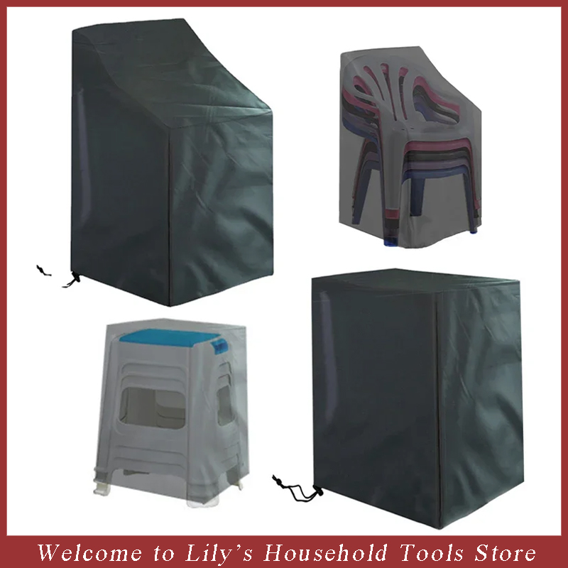 Outdoor Furniture Manufacturer - Stacked Chair Dust Cover Outdoor Garden