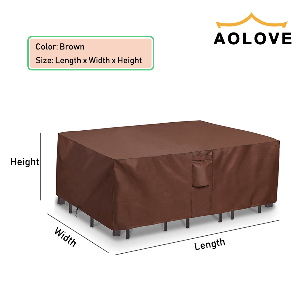 Brown 420D HEAVY DUTY Outdoor  - Outdoor Furniture Manufacturer recension och pris
