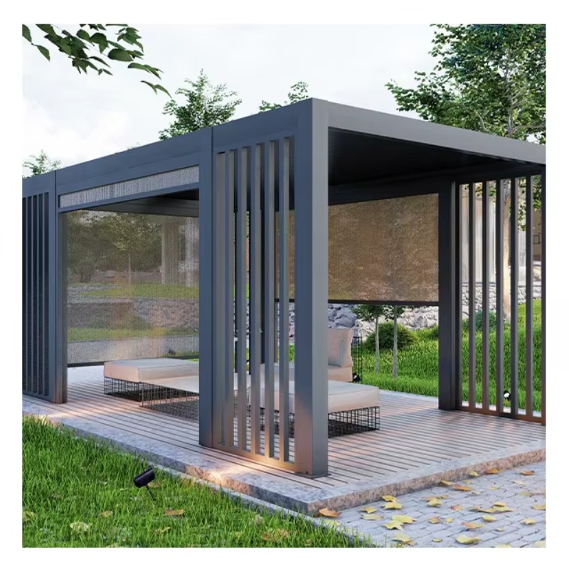 Outdoor Motorized Retractable  - Outdoor Furniture Gazebo recension och pris