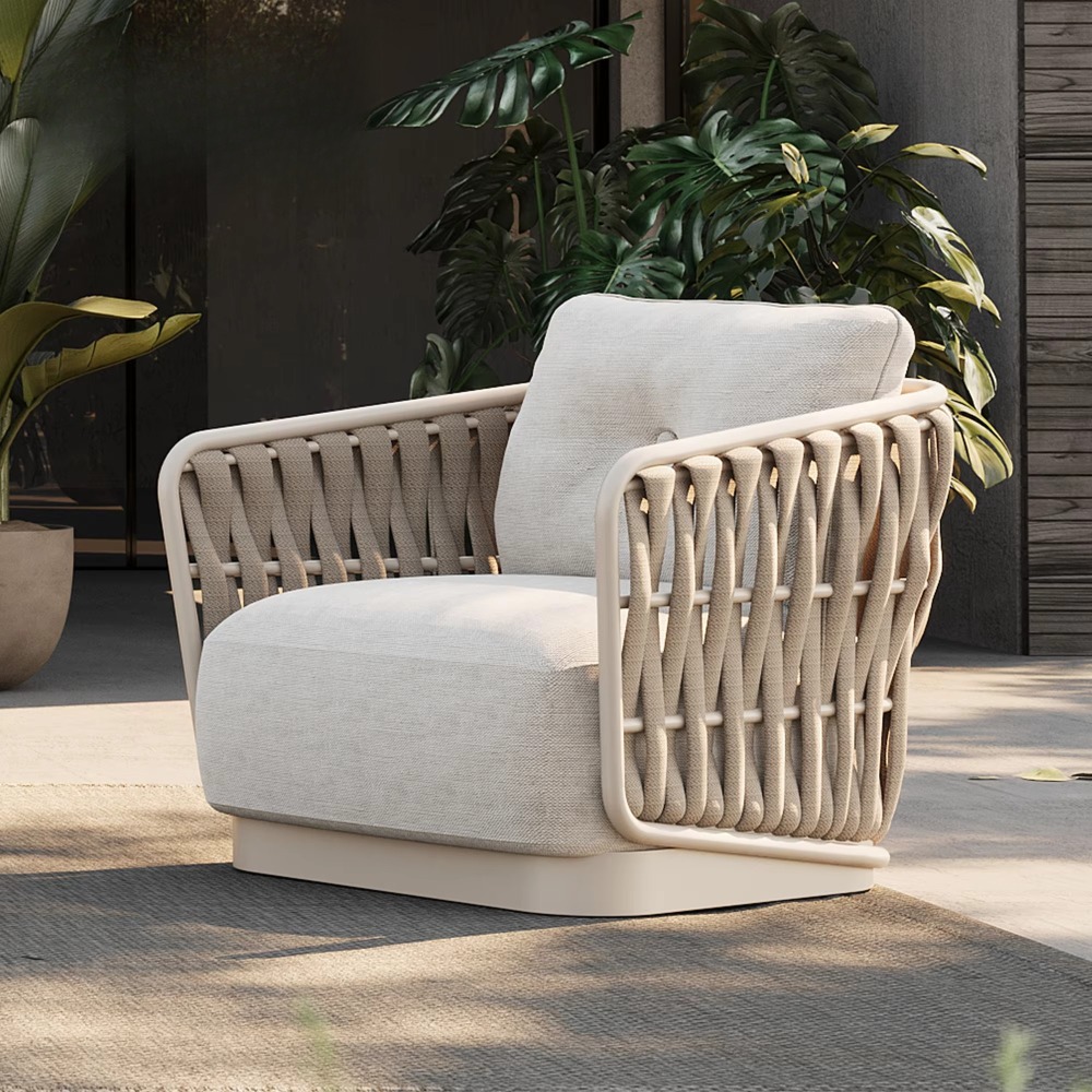 Garden Comfort Sofa Metal Set  - Rattan Lounge Set recension och pris