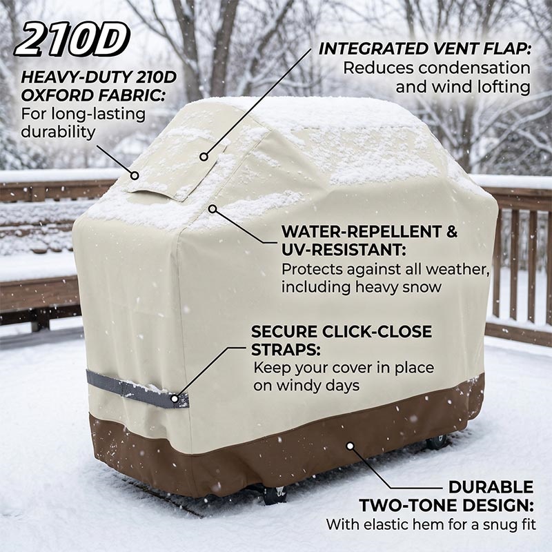 210D BBQ Beige Barbecue Grill  - Outdoor Furniture Manufacturer recension och pris