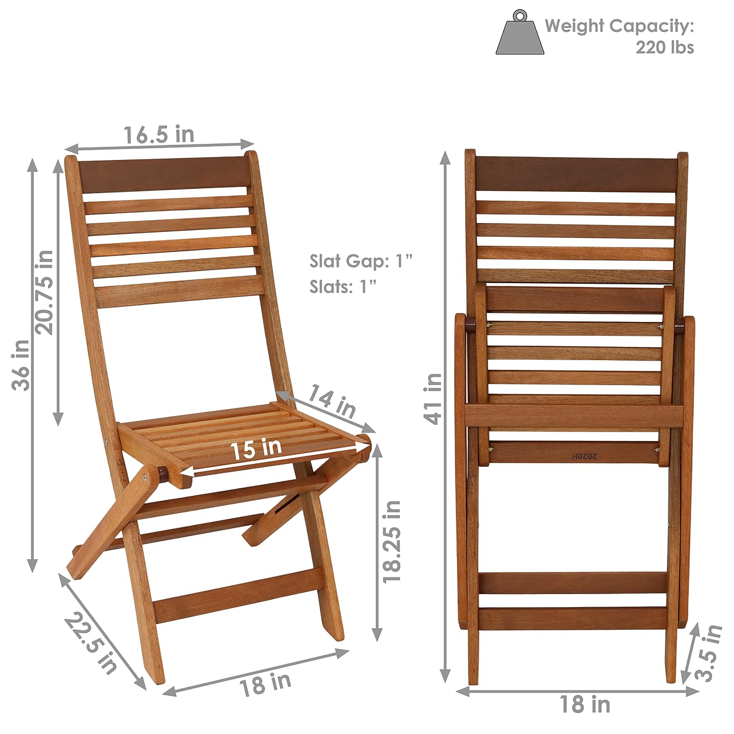 Outdoor Folding Wood Patio Cha - Outdoor Furniture Oil Teak recension och pris