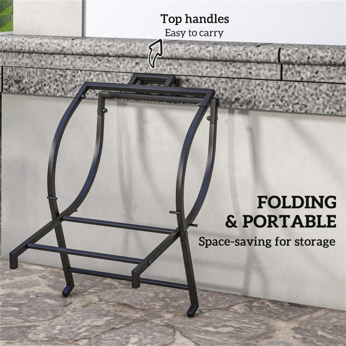 Outdoor Furniture Firewood Rac - Outdoor Furniture With Storage recension och pris
