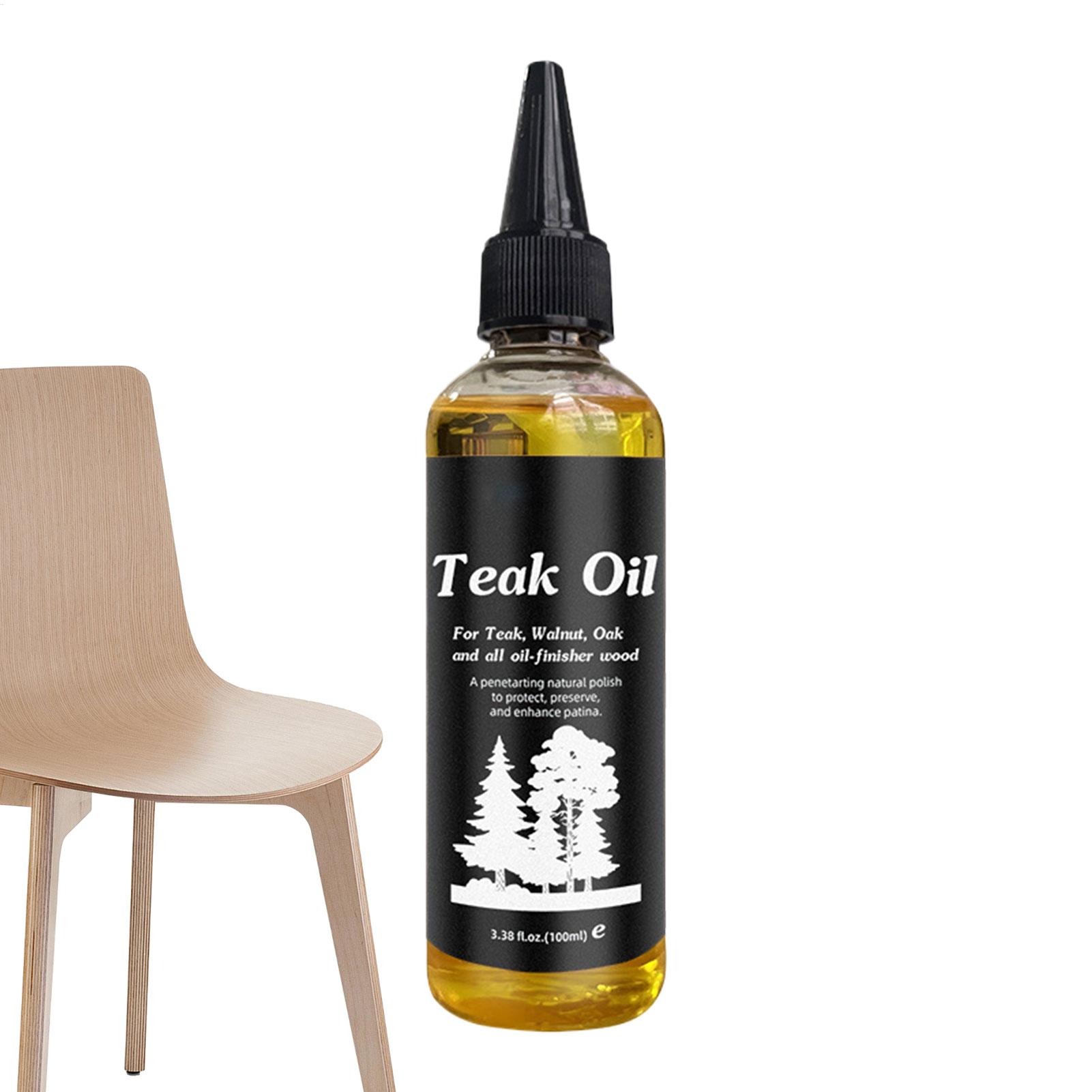 Teak Oil Wood Finish 100ml Fur - Outdoor Furniture Oil Teak recension och pris