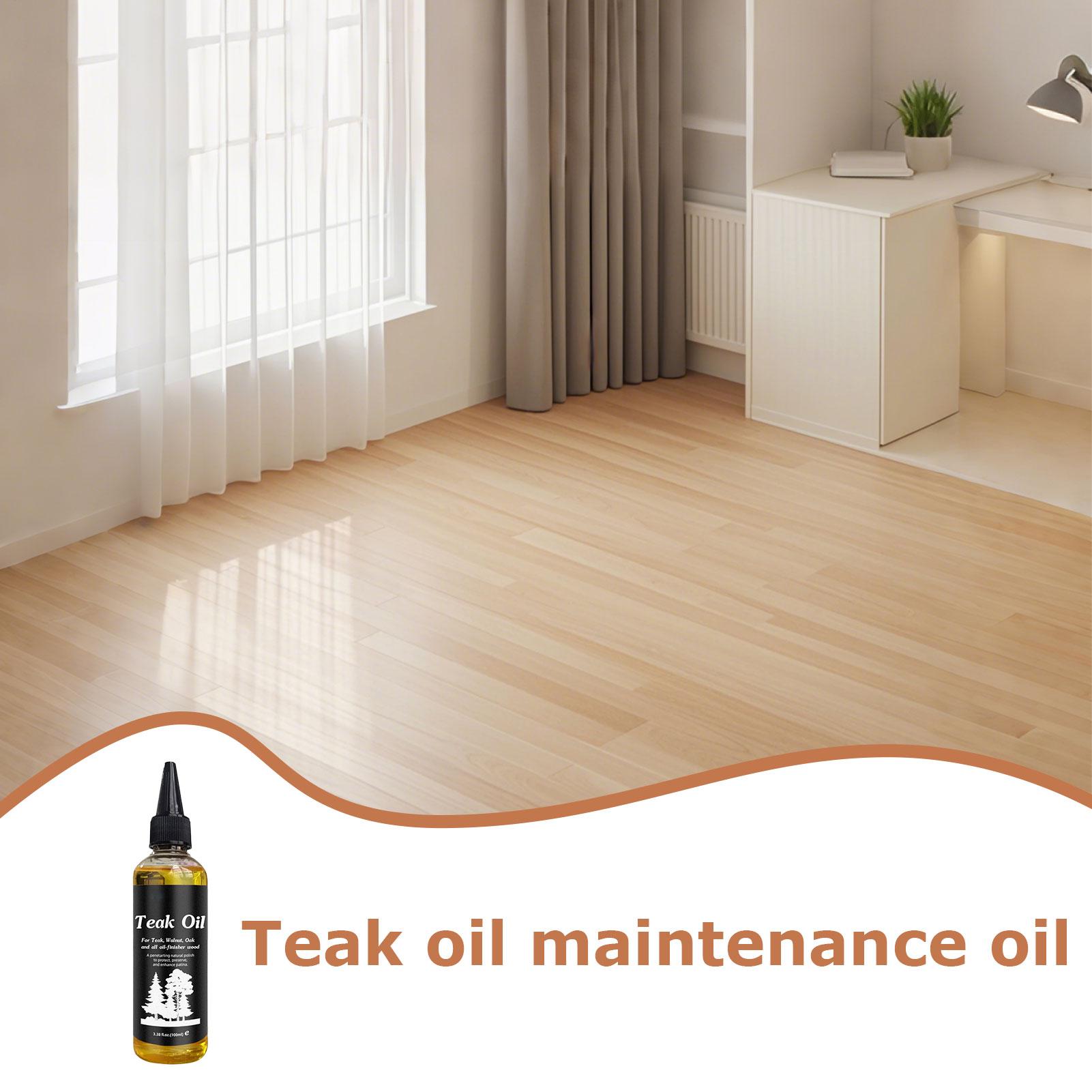 Teak Oil Wood Finish 100ml Fur - Outdoor Furniture Oil Teak recension och pris