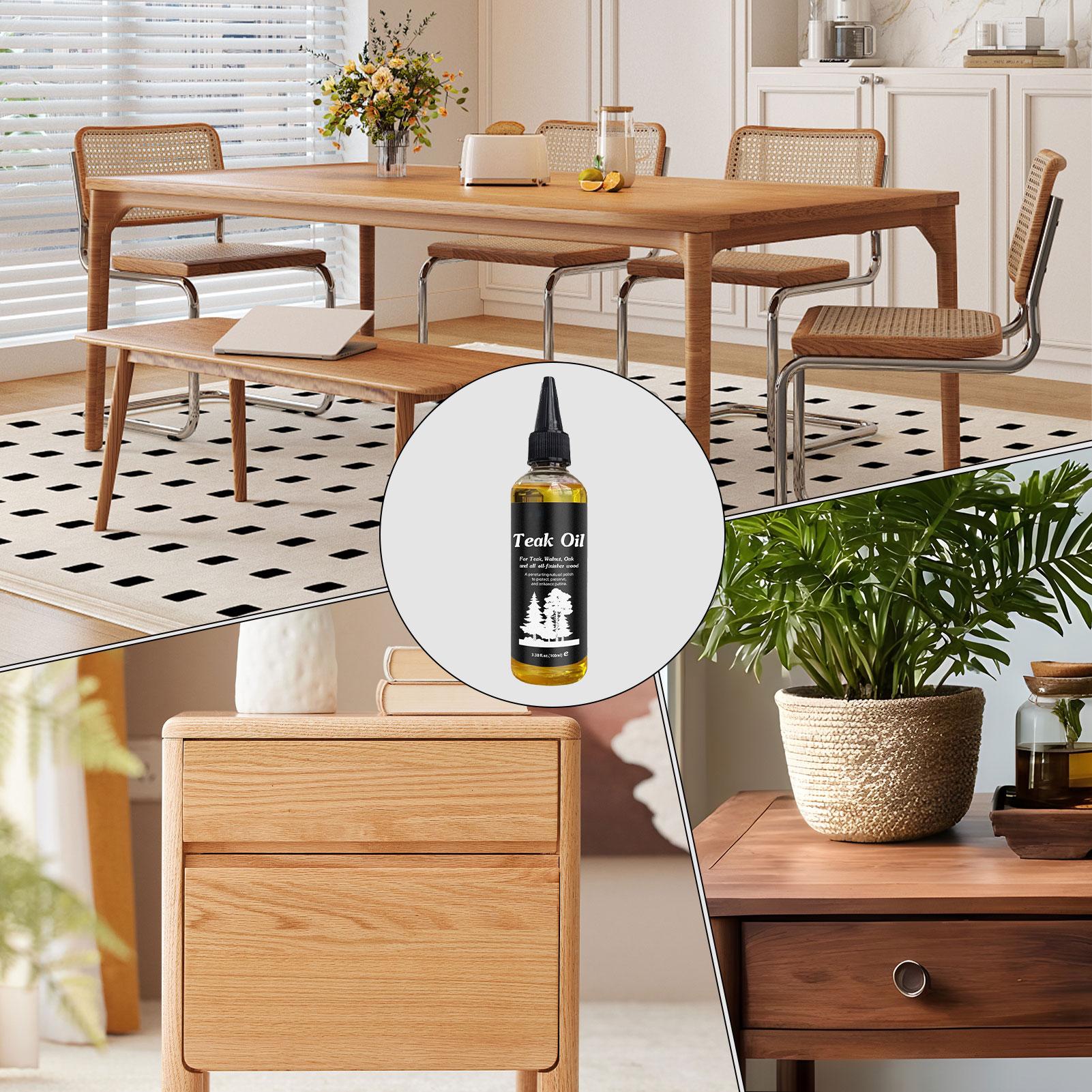 Teak Oil Wood Finish 100ml Fur - Outdoor Furniture Oil Teak recension och pris