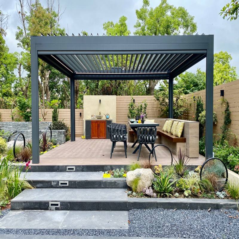 Villa Fashion Outdoor Sun Prot - Outdoor Furniture Gazebo recension och pris