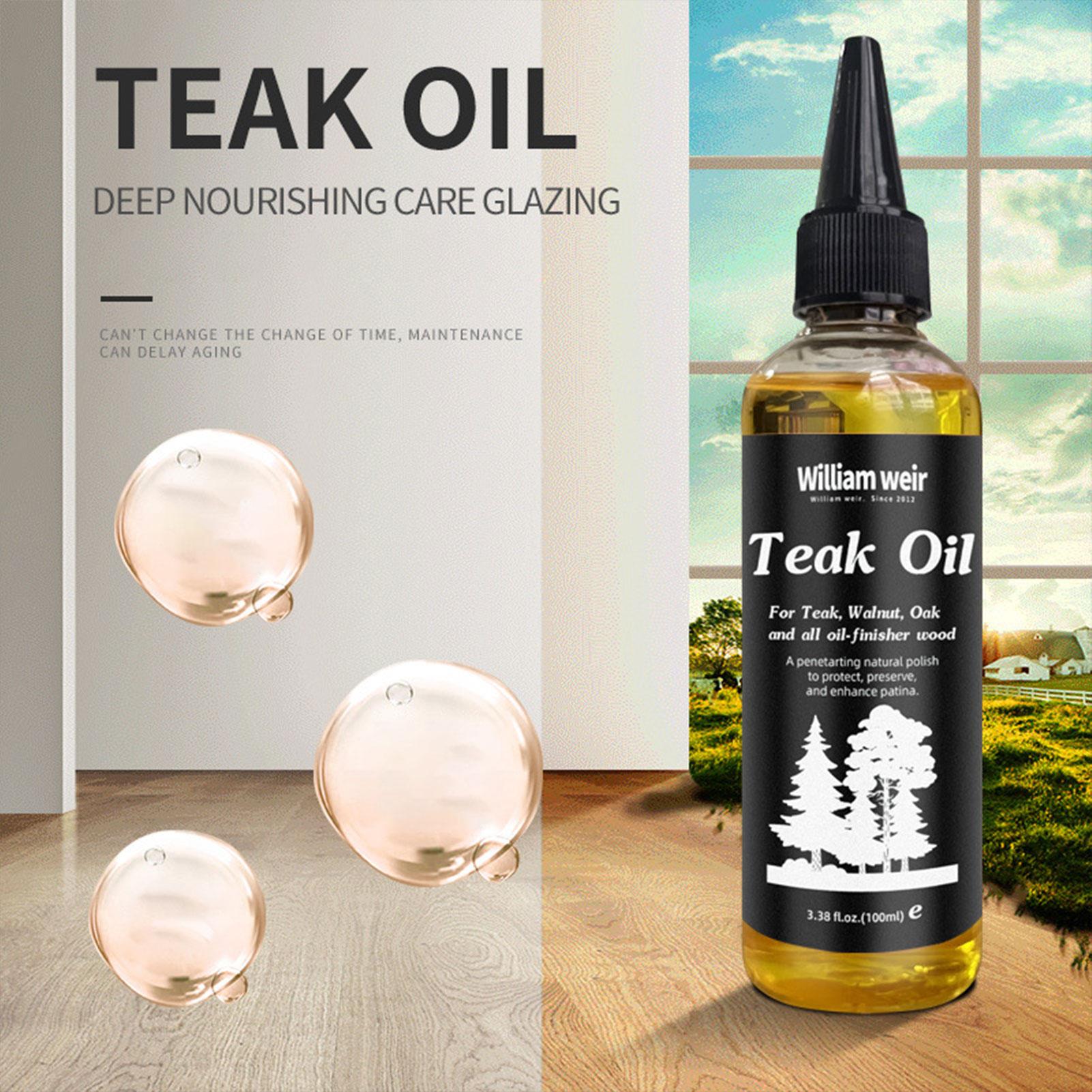 100ml Furniture Oil Wood Polis - Outdoor Furniture Oil Teak recension och pris