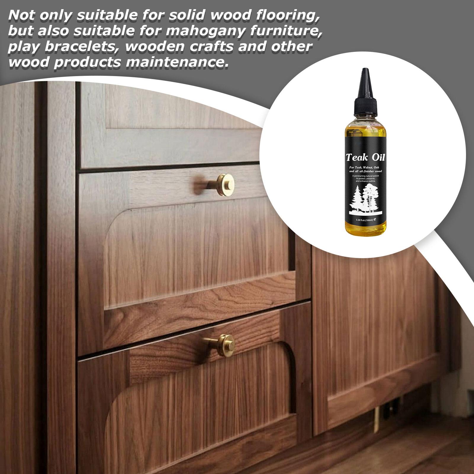 100ml Furniture Oil Wood Polis - Outdoor Furniture Oil Teak recension och pris