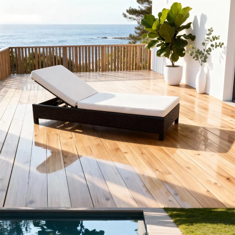 Outdoor wicker lounge chair se - Rattan Lounge Set recension och pris