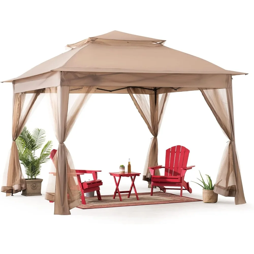 Modern 11x11 Ft. Pop-Up Instan - Outdoor Furniture Gazebo recension och pris