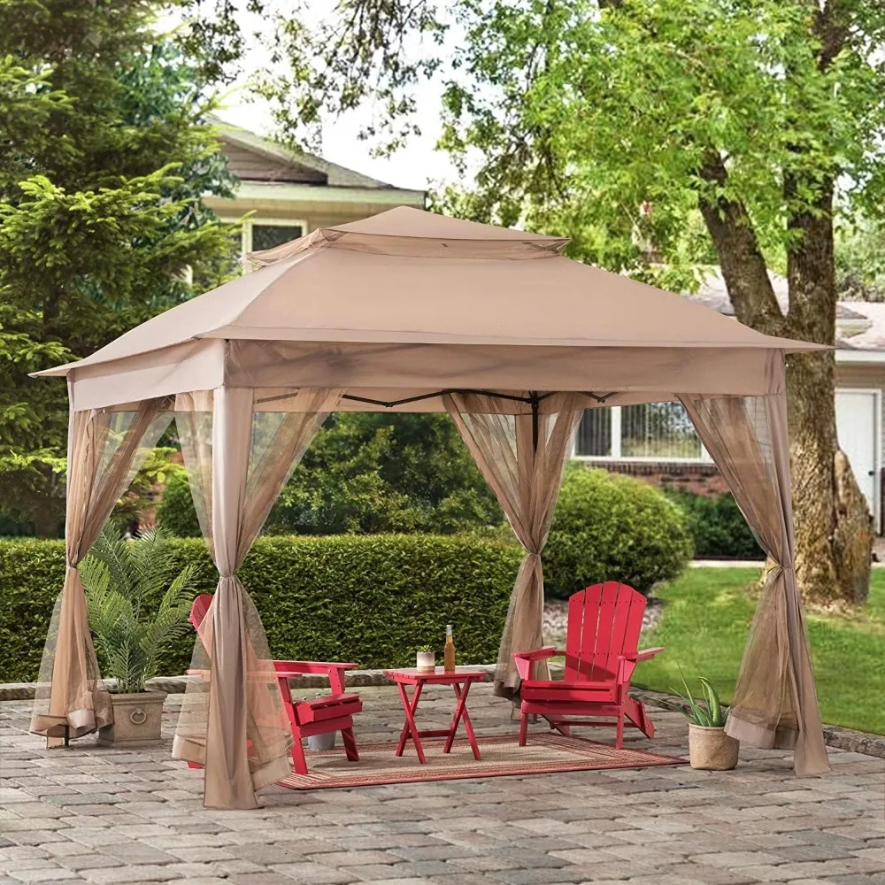 Modern 11x11 Ft. Pop-Up Instan - Outdoor Furniture Gazebo recension och pris