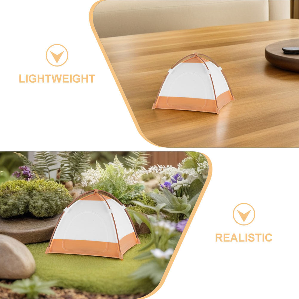 1:12 Scale Miniature Tent Doll - Outdoor Furniture Diy recension och pris