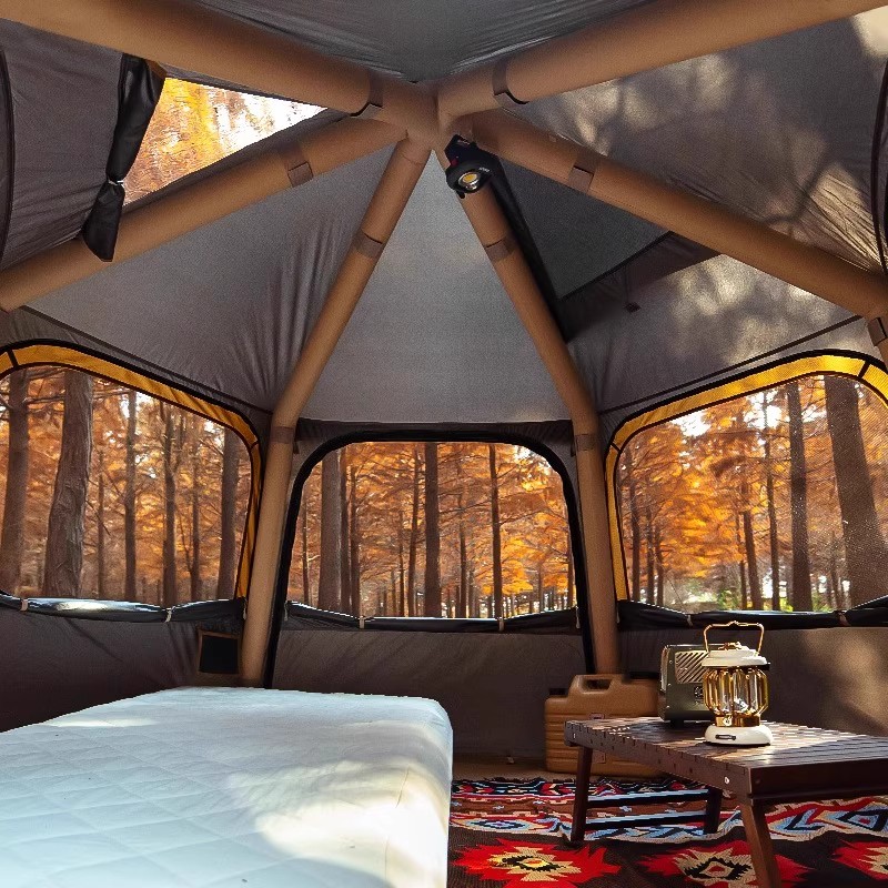 Explorer inflatable tent outdo - Rattan Lounge Set recension och pris