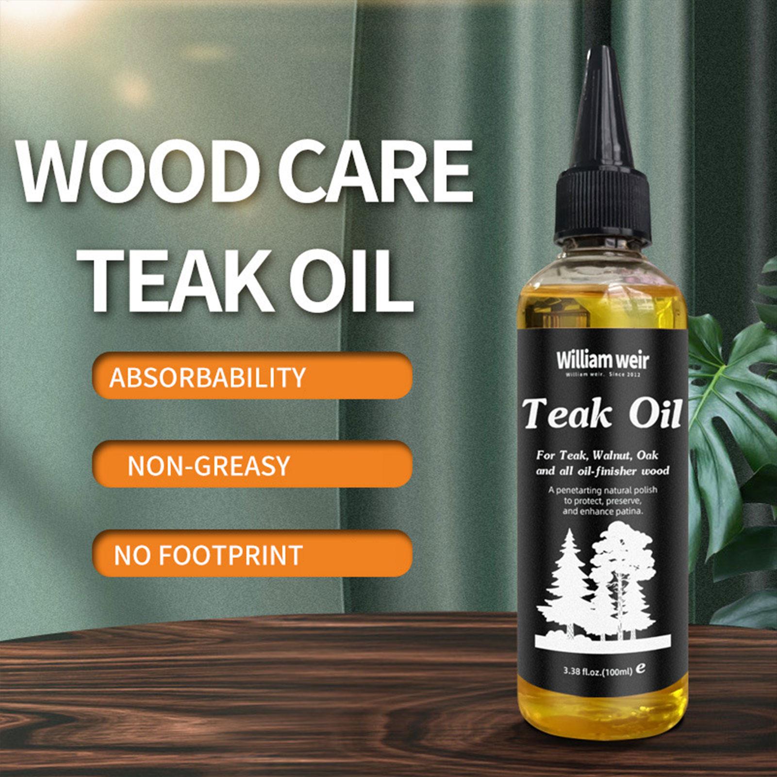 Teak Oil Wood Finish 100ml Fur - Outdoor Furniture Oil Teak recension och pris