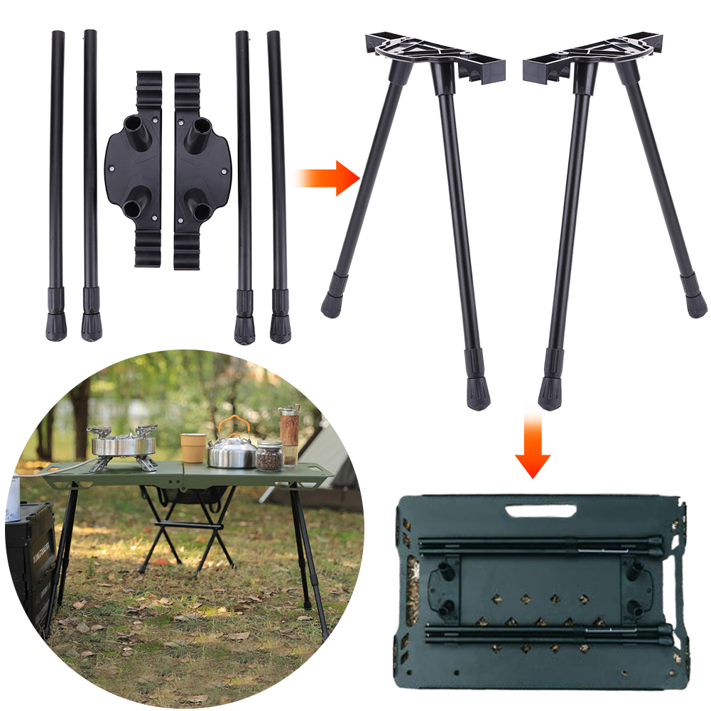 Folding Camping Table Legs Met - Outdoor Furniture Diy recension och pris