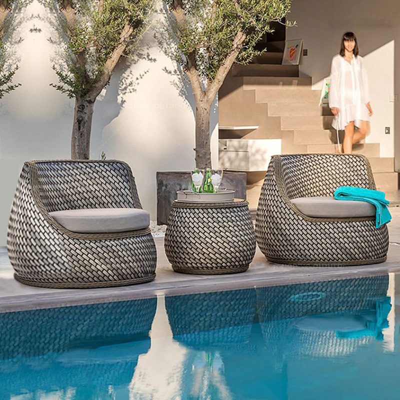 Wood Nordic Garden Furniture S - Rattan Lounge Set recension och pris